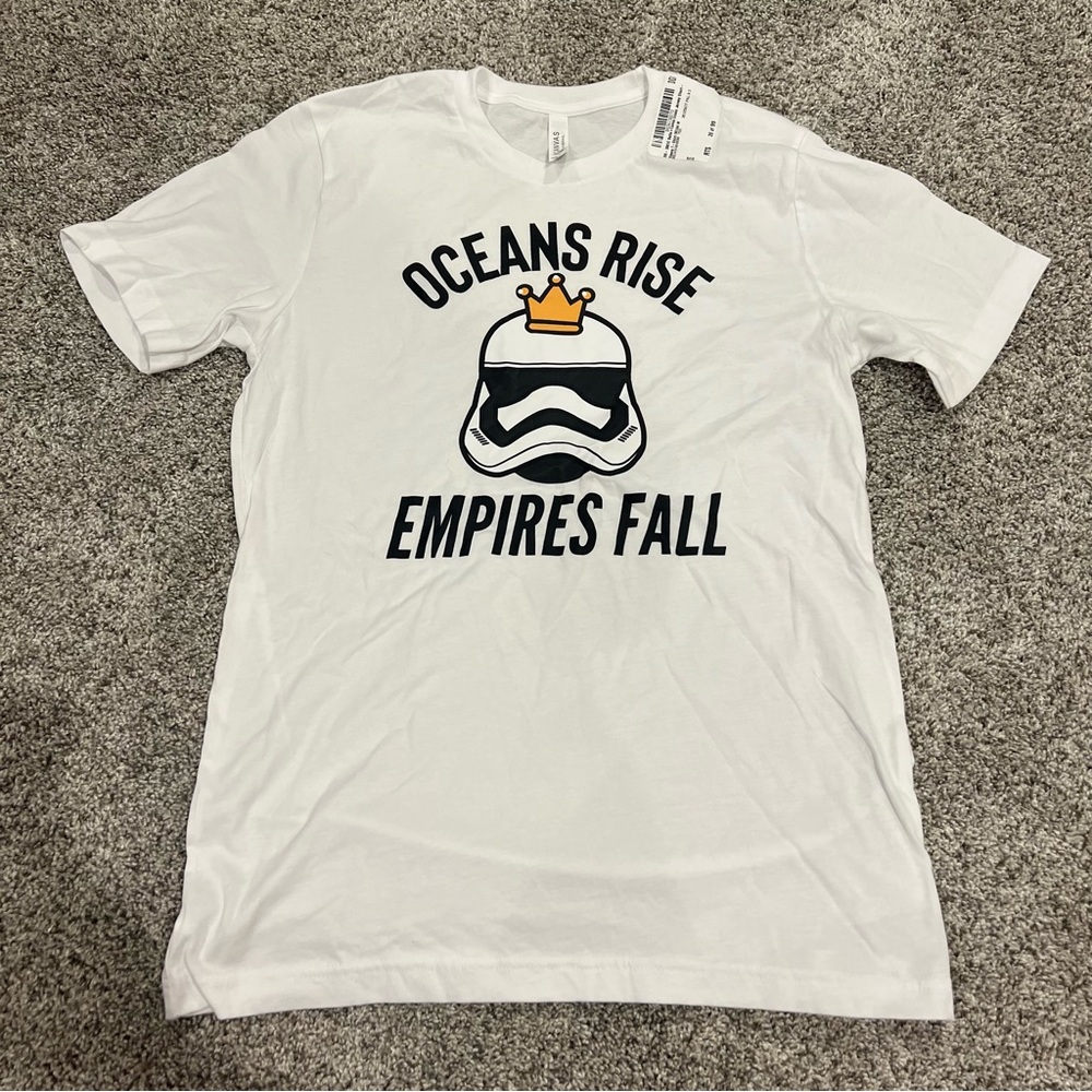 Disney Star Wars Hamilton Inspired Hamilton Oceans Rise Empires Fall Retro Shirt